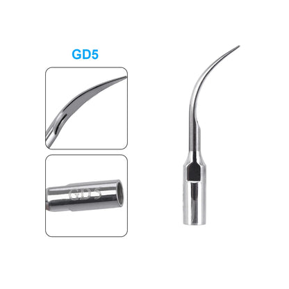 KentDO™ 5pcs Dental Ultrasonic Scaler Tips – Precision Cleaning